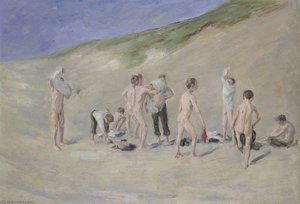 After Bathing (nach Dem Baden) — Max Liebermann