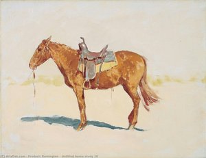 Studio Di Cavallo Senza Titolo 10 — Frederic Remington