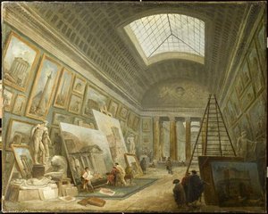 Una Galleria Di Museo — Hubert Robert
