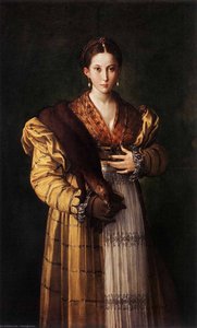 Portrait Of A Young Lady — Parmigianino