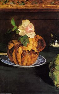 Still Life With Brioche — Édouard Manet