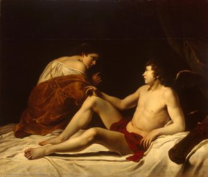 Cupid And Psyche — Orazio Gentileschi