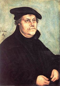 Ritratto Di Martin Lutero — Luca Cranach Il Vecchio