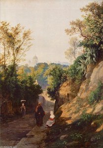 View Of Rome — Karoly Marko The Elder