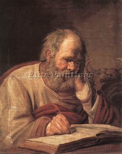 St Luke — Frans Hals