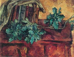 Still Life. Oak Branch. — Pyotr Konchalovsky