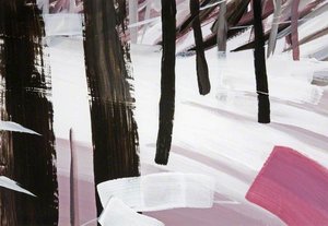 Bear Tracks (polyptych, Panel 2 Of 8) — Esther Tyson