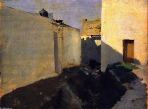 Weiße Wände Im Sonnenschein — John Singer Sargent