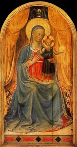 Szűlő Virág És Gyermek — Fra Angelico