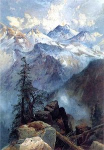 Summit Of The Sierras — Thomas Moran