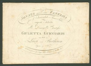 Klaviersonate (c-dur-moll) Op. 27 ( — Ludwig Van Beethoven