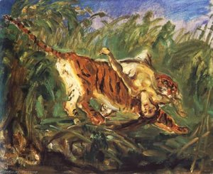 Tiger In The Jungle — Max Slevogt