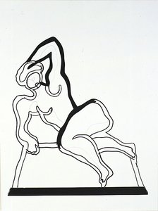 Collage Para Reclining Nude I, Aurora — Roy Lichtenstein