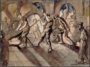 Forge Du Creusot — Théodore Chassériau
