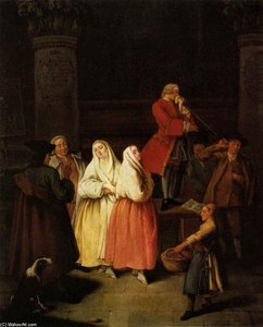 The Soothsayer — Pietro Longhi