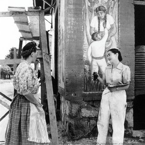 Frida Kahlo And Her Student Mar�_a De Los Angeles Ramos, Pulquer�_a La Rosita — Leo Matiz