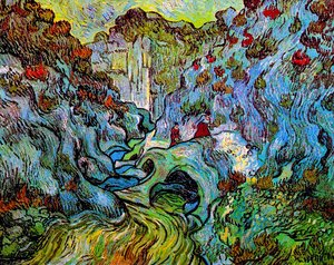 Les Peiroulets Ravine — Vincent Willem Van Gogh