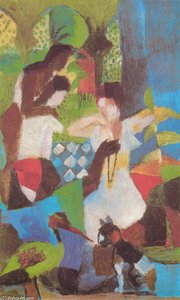 Turkish Jewel-trader — August Macke
