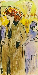 Mujer En La Calle — Pablo Picasso