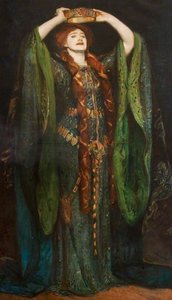 Dame Ellen Terry (1847–1928), As Lady Macbeth (after John Singer Sargent) — Reginald Grenville Eves