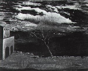 Paesaggio Vicino Ad Ampurdan — Salvador Dalí