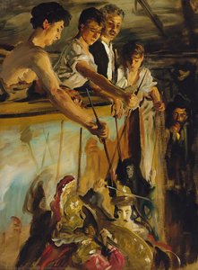 Marionetele — John Singer Sargent