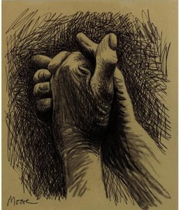 The Artist's Hands — Henry Moore