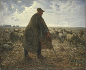 Schäfer Treibt Sein Ackerland — Jean-françois Millet