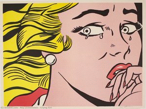 La Chica Llorando — Roy Lichtenstein