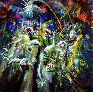Lichtsignale (the Flare) — Otto Dix