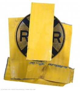 Yellow Visor Glut — Robert Rauschenberg