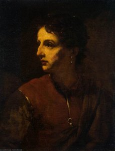 Portrait Of A Young Man With An Earring — Pietro Novelli