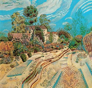 Die Waggonbahnschienen — Joan Miró