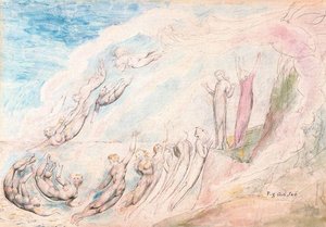 Dusze Tych, Którzy Żałowali Tylko Przy Progu Śmierci — William Blake