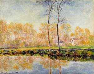 Die Ufer des Epte bei Giverny
