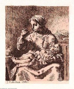 Der Brei — Jean-françois Millet
