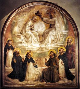 Korunovace Panny Marie (konvent Svatého Marka, Florencie) — Fra Angelico