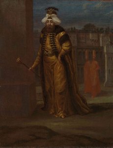 English 24th Sultan And 103rd Calip Of Islam, Mahmud I (1696–1754). Türkçe 24. Osmanlı Padişahı Ve 103. İslam Halifesi I. Mahmud (1680–1739) — Jean Baptiste Vanmour
