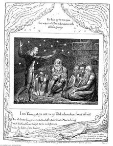 La Ira De Elihu 1 — William Blake
