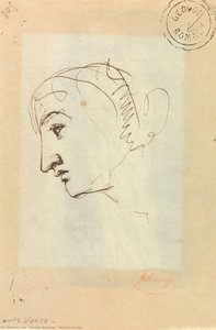 Head In Profile — George Romney