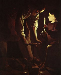 Gesù Il Carpintero — Georges De La Tour