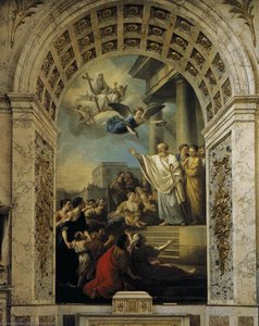 St Denis Preaching In Gaul — Joseph Marie Vien