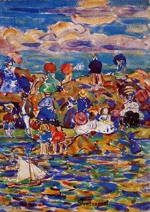 St. Malo — Maurice Brazil Prendergast