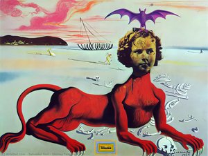 Shirley Temple, 1939 — Salvador Dalí