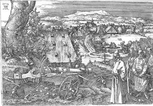 Landscape With Cannon — Albrecht Dürer