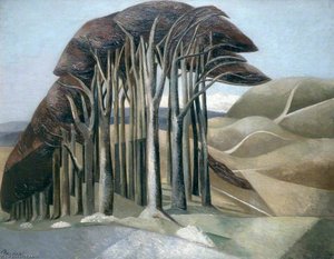 Wood On The Downs — Paul Nash