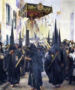 Penitenti, Settimana Santa, Siviglia — Joaquín Sorolla Y Bastida