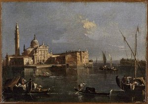 L'eglise San Giorgio Maggiore A Venise — फ्रांसेस्को गार्डि