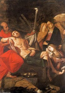 Entombment Of Christ — Giovanni Battista Crespi