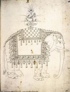 Sketch For The Trappings Of An Elephant — Jacopo Strada